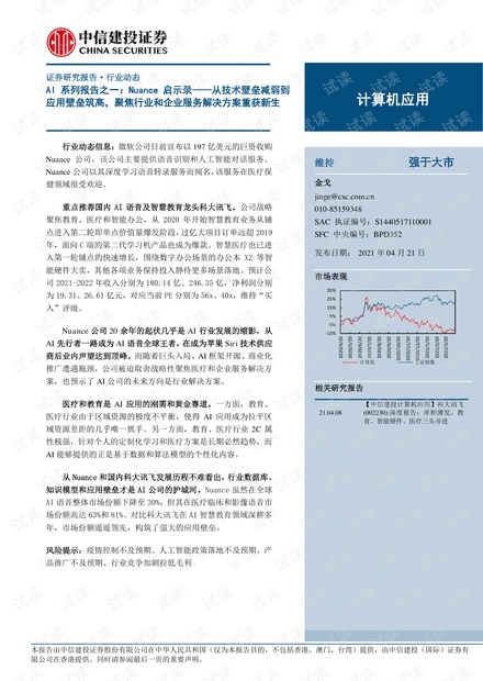 AI技术应用报告书模板