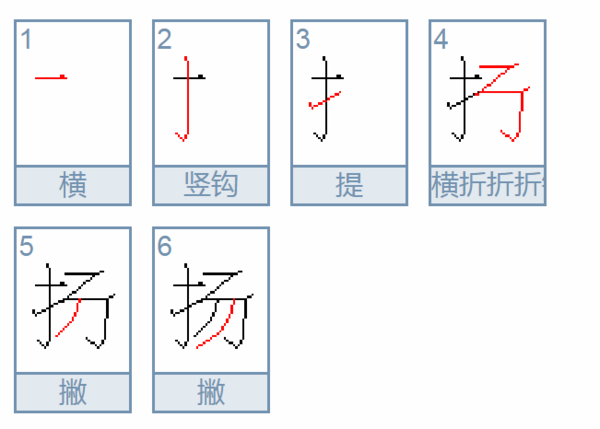 ai怎么写的，快东西的kuai及痒痒的kuai的笔顺笔画，爱与矮的写法