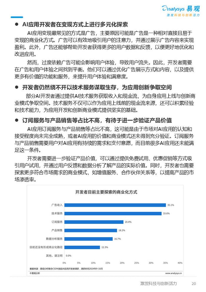 中国ai应用开发者报告