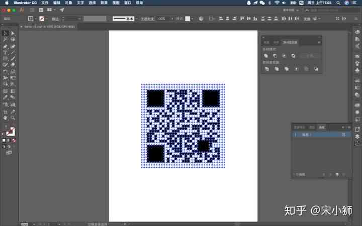 AI矢量二维码脚本怎么用：AI中二维码转矢量方法