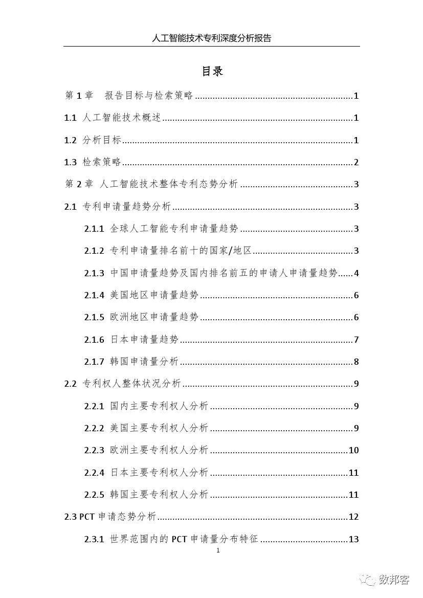 专利人工智能：技术、申请、保护及权属问题