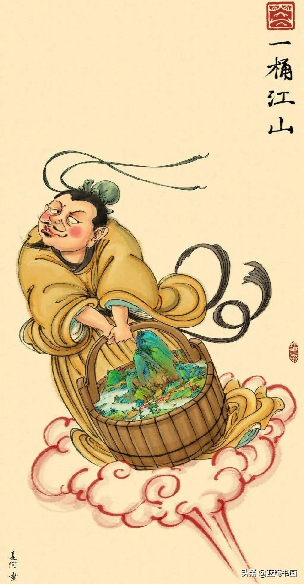 关于绘画的搞笑句子：简短及大全版