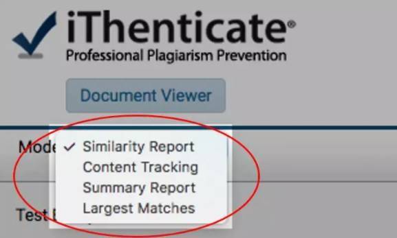 学术论文ithenticate查重结果分析报告